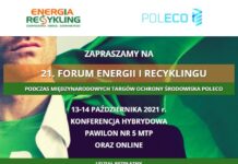 Forum Energii i Recyklingu podczas Targów POLECO w Poznaniu już w przyszłym tygodniu!