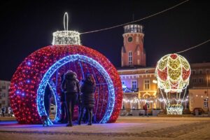 Bajkowe oświetlenie świąteczne w Częstochowie