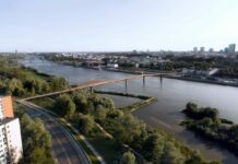 Warszawa: Budowa mostu pieszo – rowerowego nad Wisłą. Wycięto 40 drzew…