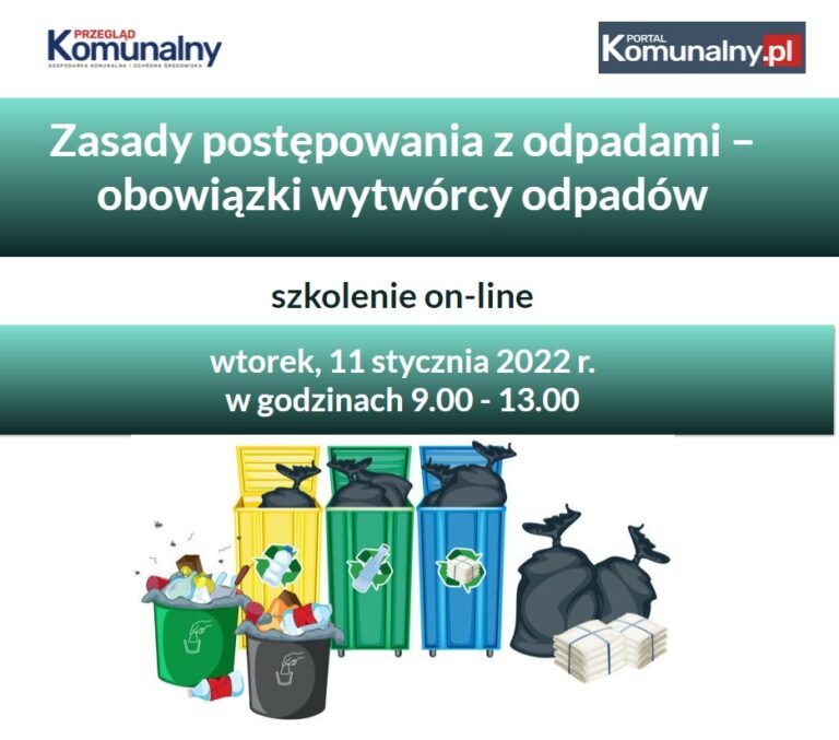 MKiŚ: Trzeba pamiętać o zmianach w BDO po 1 stycznia 2022 r. Szkolenie już 11 stycznia