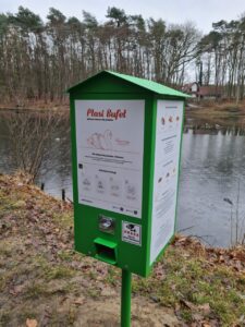 Szczecin: automaty z jedzeniem dla kaczek