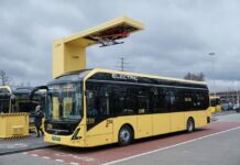 Elektryczne autobusy kursują po ulicach Gliwic