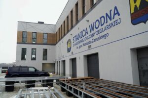 Katowice: nowa stanica żeglarska przy stawie Morawa