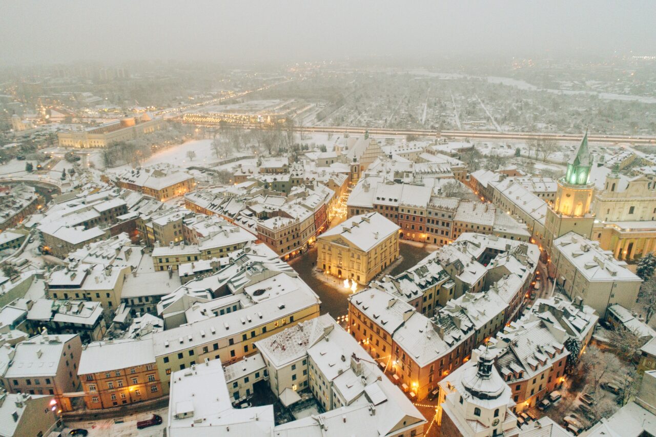 Orașul vechi cu Cartea Standardelor Lublin