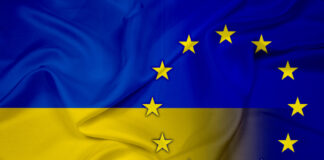 ukraina unia europejska flaga
