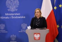 Anna Moskwa: najpierw bezpieczeństwo energetyczne Polski, potem unijna solidarność Minister Klimatu i Środowiska Anna Moskwa