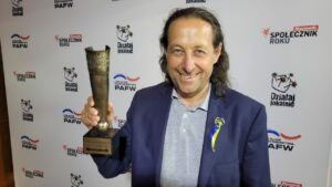 Dominik Dobrowolski Społecznikiem Roku 2021