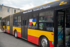 Stołeczne autobusy jadą do Ukrainy
