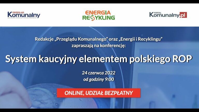 Konferencja: System kaucyjny elementem polskiego ROP [RETRANSMISJA]
