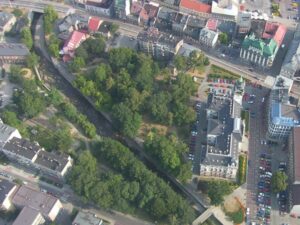 Park przy ratuszu w Bielsku-Białej zyska nowe oblicze