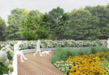 W Gliwicach powstaje nowy zielony park z wieloma atrakcjami Wizualizacja: Pracownia 44sto