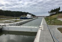 Urząd Morski w Gdyni: Półmetek prac na rzece Elbląg i przy budowie mostu w Nowakowie