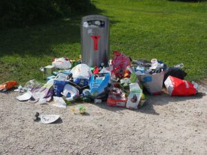 Strajk pracowników oczyszczania: Edynburg tonie w śmieciach