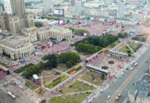 Okolice warszawskiego Pałacu Kultury zaczną tętnić zielenią Strefa Kibica na Placu Defilad podczas Euro 2012