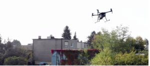 W Poznaniu trwają kontrole powietrza przy użyciu dronów