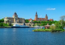 Szczecin, Odra, rzeka, port, nabrzeże