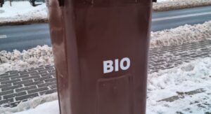 Mróz na przeszkodzie zbiórki odpadów bio