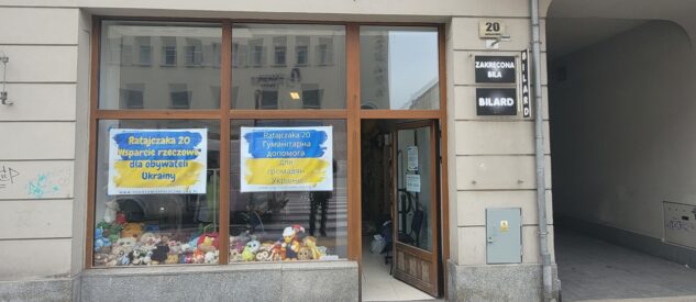 Punkt pomocy dla Ukraińców w Poznaniu