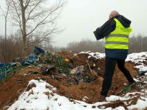 Zakopane odpady komunalne