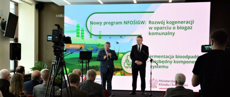 Biogaz z odpadów komunalnych i osadów ściekowych do wytwarzania energii. Można składa wnioski. W puli 1,5 mld zł