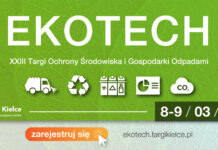 Targi Kielce. Biznes odpowiedzialny ekologicznie – Targi EKOTECH już od 8 do 9 marca