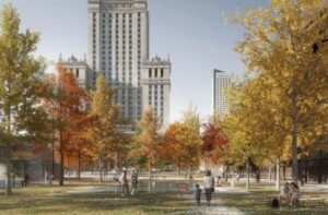Zazieleni się warszawski plac Centralny
