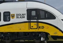 Pociąg Kolei Dolnośląskich