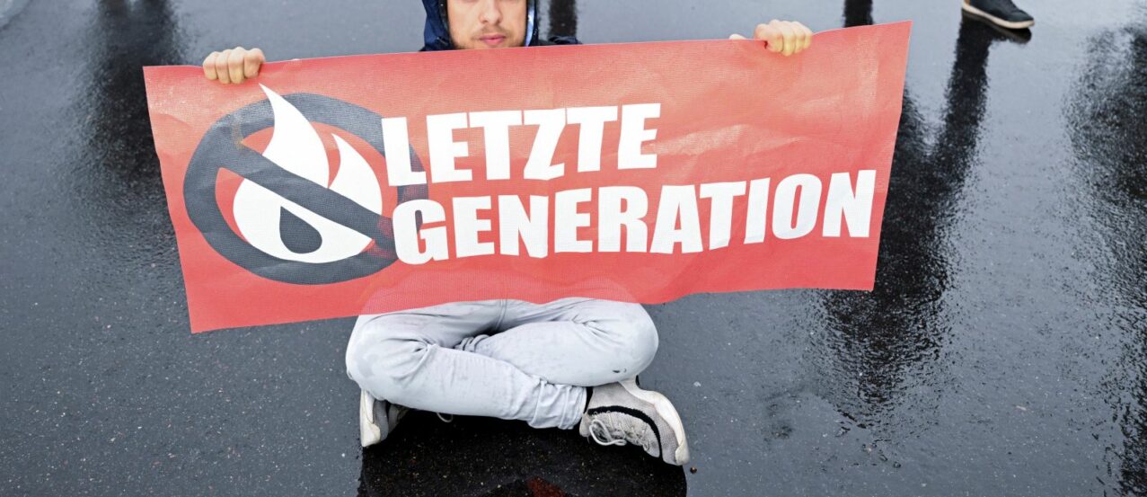 Akcja aktywistów z Last Generation