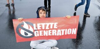 Akcja aktywistów z Last Generation