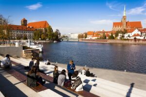 Śnięte ryby we wrocławskiej fosie!