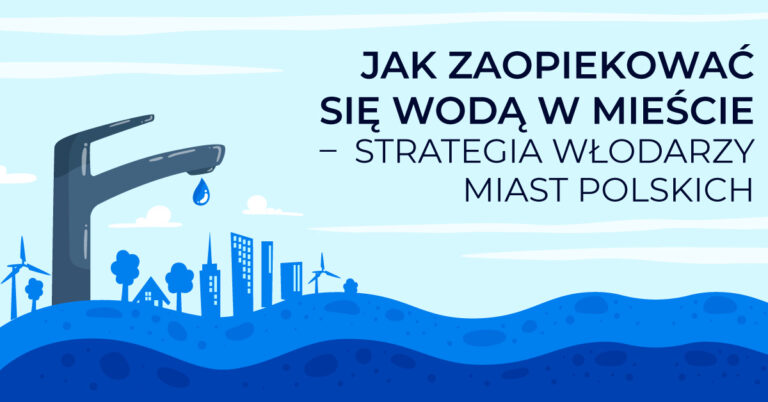 Jak zaopiekować się wodą w mieście - strategia włodarzy polskich miast