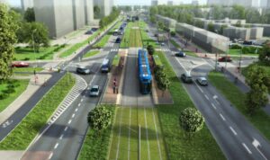 Zielone torowisko do krakowskich Mistrzejowic