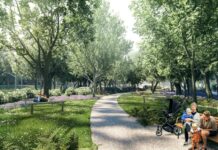 Warszawa. Rozpoczyna się budowa Parku Linearnego Suwak