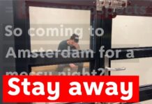 „Trzymajcie się od nas z daleka”: miasta zniechęcają turystów do wizyt Spot zniechęcający do wizyt w Amsterdamie
