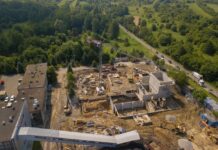 Trwa budowa nowego bloku energetycznego w Krośnie. Jej koszt to 135 mln zł. Paliwem będą tu pozostałości z sortowania odpadów