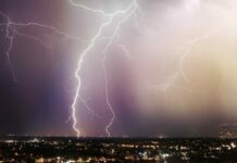 Województwo śląskie z burzami i podtopieniami
