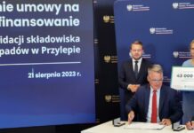 NFOŚiGW przekaże 43 mln zł na likwidację składowiska odpadów w Przylepie