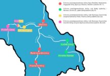 Budowa ochrony przeciwpowodziowej doliny rzeki Nysy Kłodzkiej mapa wody polskie