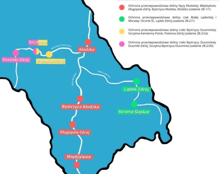 Budowa ochrony ‎przeciwpowodziowej doliny rzeki Nysy Kłodzkiej