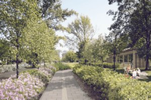 Warszawa. Na Żoliborzu powstaje nowy, zielony skwer