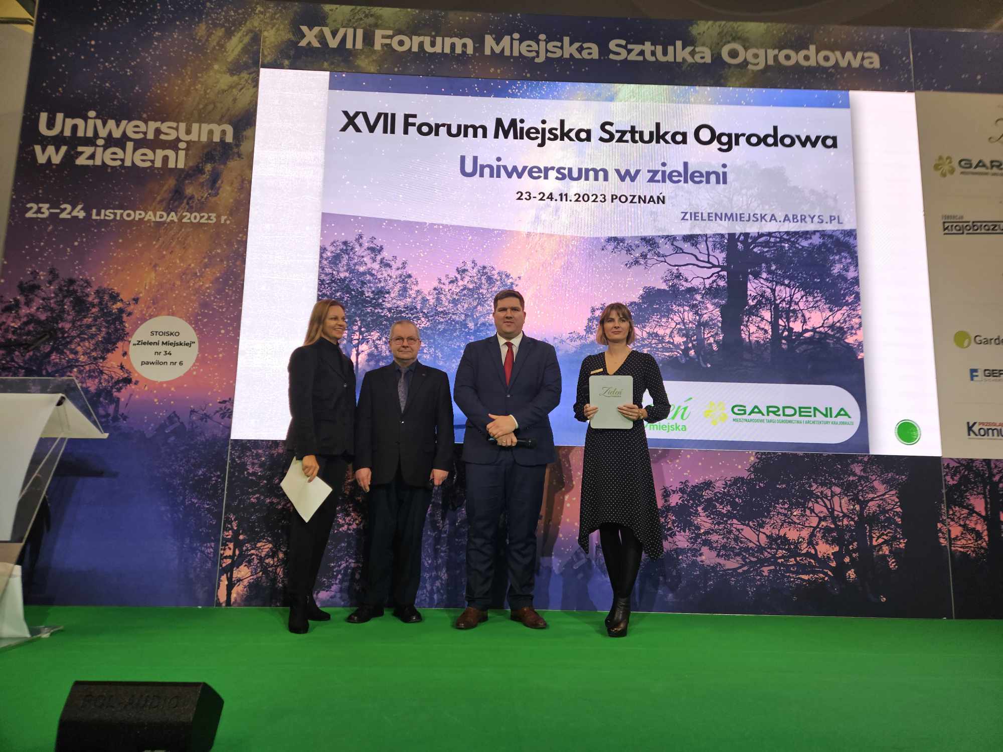 XVII Forum Miejska Sztuka Ogrodowa skupia zarządców zieleni miejskiej na Targach Gardenia