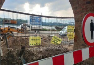 Stanowisko archeologiczne na toruńskim bulwarze pod wodą!