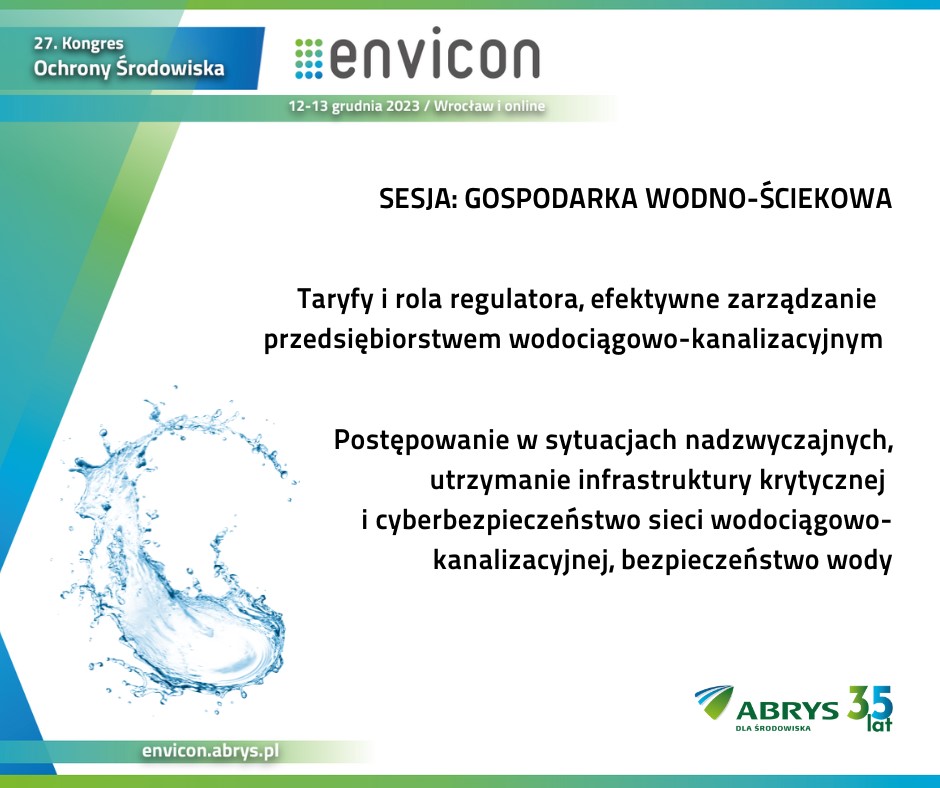 ENVICON z postulatami wod-kan do samorządowców i polityków