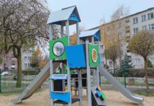Plac zabaw zmodernizowano w ramach Gliwickiej Inicjatywy Lokalnej