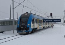 Górny Śląsk skomunikował swoje lotnisko z siecią kolejową Przystanek kolejowy Pyrzowice Lotnisko