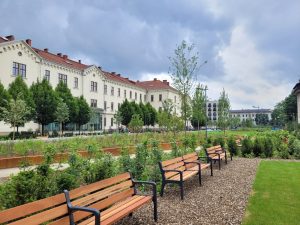 Kraków. Nie będzie pomnika Orląt Lwowskich w parku im. W. Szymborskiej