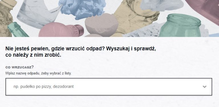 Poznań. Wyszukiwarka odpadów pomoże mieszkańcom w segregacji