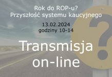 Transmisja debaty „Rok do ROP-u. Przyszłość systemu kaucyjnego” transmisja debaty