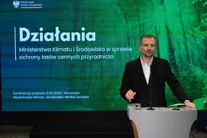 Wiceminister klimatu: nieformalnie powołaliśmy zespół ds. ochrony lasów cennych przyrodniczo i ważnych społecznie