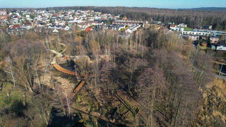 Park w dzielnicy Kostuchna lada moment zostanie oddany do użytku w Katowicach